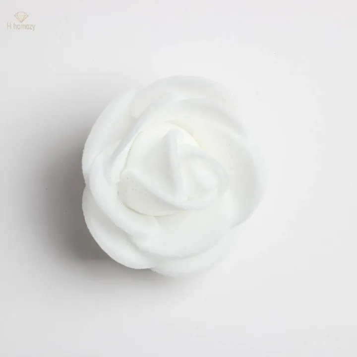 200pcs%20Artificial%20Foam%20Rose%20Flower%20Heads%20Wedding%20Bridal%20Bouquet%20Floral%20Decor%20-%20Image%204