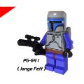 Minifigures Star Wars Building Blocks Boba Fett Count Dooku Darth Maul Kids Toy Ready Stocks CX. 