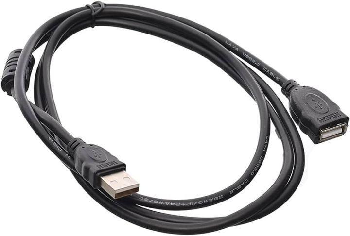 USB Extension Cord Cable Male To Female 1.5 Meter Extender Long Cable For Keyboard Printer Mouse USB