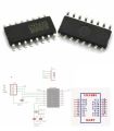 1pcs CH340G SOP-16 IC USB TTL Serial port Chip CH340. 