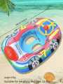 Float Infant Baby Boat seat with Steering Wheel Swimming Ring.. 