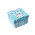 Baby Announcement Sweet Boxes Collection, Baby Boy & Baby Girl Printed Boxes, Baby Shower, New Born Babies, Souvenir, Candies, Premuim CardBoard Box, Guest Gift Box, Its A Boy & Girl Printed Stroller, White Dooted Design For Birthday Events. 