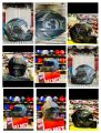 HELMET jiekai jk-316 FOR MOTOR BIKE - FULLFACE - DOT APPROVED - DUAL VISOR VECTOR VT 253. 