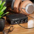 Fosi Audio Q4 Headphone Amplifier Mini Stereo DAC  for Home Cinema / TV Active Speaker. 