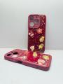 Itel A70 Girls Back Cover - Luxerey Back Cover - Fancy Flower Butterfly Covers - Itel A70 Back Cover. 