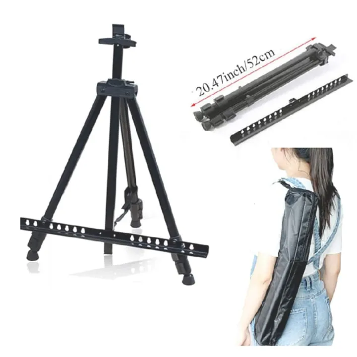 Fold-able%20Art%20Easel%20Easel%20Stand%20for%20canvas%20board%20Adjustable%20Height%20Lightweight%20Folding%20Telescoping%20Tripod%20Easels%20for%20Table%20or%20Floor%20-%20Image%202