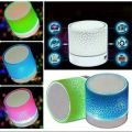 Mini Portable Bluetooth & Rechargeable Speaker with Multi Colors/Wireless Mini Speaker And also Rechargeable , USB Portable With Light And Multi Color Original Metal Body Portable Speaker. 