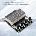 Single Row PLC Control Board Small Parameter Display Module without Programming. 