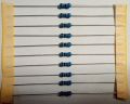 10 Pcs Resistors Super Quality 1/4W Resistance 510 Ω (510 OHM) 1% Metal Film Resistor Color Blue. 