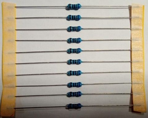 10%20pcs%20Resistors%20Super%20Quality%201/4W%20Resistance%20220%20%CE%A9%20(220%20OHM)%201%25%20Metal%20Film%20Resistor%20Color%20Blue%20-%20Image%205