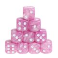 10pcs/Set Acrylic Polyhedral Dice For TRPG Board Game Au20 19 Dropship. 