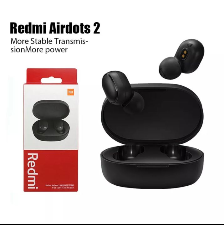 Original Xiaomi Redmi Airdots 2 Fone Bluetooth Earphones Wireless Headphones
