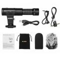 NCR Noise Suppression MAMEN MIC-07 Pro Video Record Microphone for DSLR Camera Smartphone Osmo Pocket Vlogging Mic for Android DSLR Gimbal. 