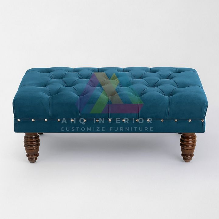 2 Seater Puffy Sofa Ottoman – Comfortable, Puffy, Best Quality, Customize in All Colors, Perfect for Living Room, Bedroom & Home Decor.