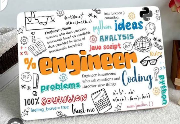 Engineer Laptop Skin Vinyl Sticker Decal, 12 13 13.3 14 15 15.4 15.6 inch Laptop Skin Sticker Cover Art Decal Protector Fits All Laptops