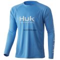 NEW HUK Fishing Apparel Men Fishing Clothing T Shirts Long Sleeve Sun Protection Uv Breathable Summer Fish Shirt Camisa De Pesca. 