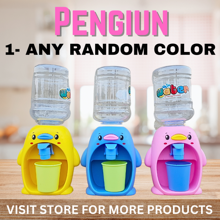 Mini Water Dispenser Baby Toy Funny Little Cute Animals Drinking Water Dispenser Kitchen Toys For Kids