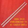 2PCS/SET of TCL Led Tv Backlight Strips for 40S6500 40D6 40HR330M10A0. 