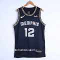 Nba Jersey Memphis Grizzlies 12 Ja Morant Jersey 【Basketball Jersey】Baju Bola Keranjang 孟菲斯灰熊队贾·莫兰特12号球衣🔥. 
