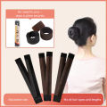 Hair Bun Maker Tool for Girls – Easy Joora Roller | Adjustable Size & Natural Hair Colors. 