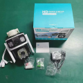 Dual lens CCTV camera, wide-angle IP camera, PTZ security camera, 4x zoom camera, 4MP UHD CCTV, P2P speed dome camera, WiFi home security camera, V380APP compatible camera, remote control CCTV camera, dual lens home surveillance camera. 