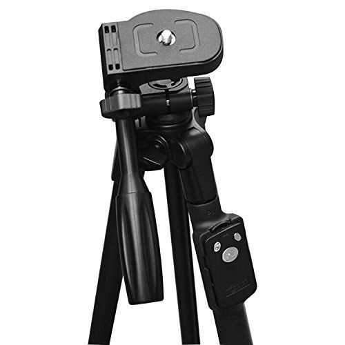 YUNTENG%20VCT%205208%20RM%20Aluminum%20Extendable%20Tripod%20with%203-Way%20Head%20and%20Bluetooth%20Remote%20for%20Camera%20and%20Mobile%20-%20Image%205