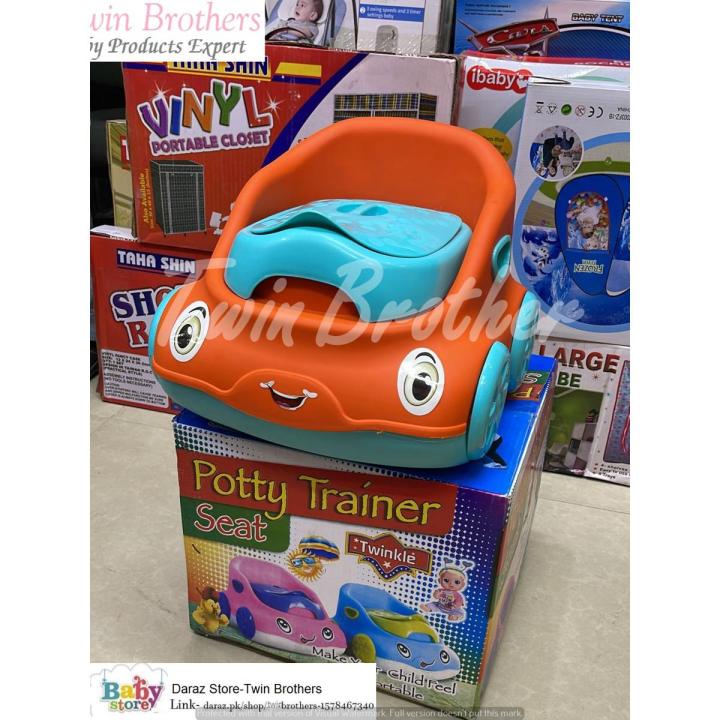 Fancy Baby Potty Trainer Commode (Chair) Car Design Latest Model Imported Made Box Pack