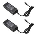 2X 22.5V 1.25A 30W Adapter Charger for Vacuum Cleaner Roomba 400 500 600 700 Series 532 535 540 550 560 562. 