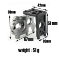 1/8 RC Car Off-Road Vehicles Brushless Electric Motor Mount Holder. 