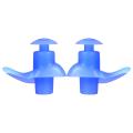 1 Pair Waterproof Silicone Swimming Earplugs for Adult Swimmers Children Diving Soft Anti-Noise Ear Plug. 