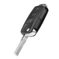 1J0959753AH 3 Button Car Remote Control Key 434MHz ID48 Chip F. 