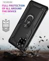 Samsung A42 5G Case Black,Clear Galaxy A42 5G Case with 2 Screen Protector,  Drop Tested Cover with Magnetic Car Mount Protective Case for Samsung Galaxy A42 5G - Black,Clear Case. 