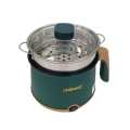 Multi-function Portable Electric Cooker - Egg Steamer - Noodle Pot - Mini Rice Cooker - Electric Kettle - Stainless Steel Mini Cooker - Electric Cooker Pan - Double Layer Non-Stick Pan For Kitchen - 2 Pots - Multi Color Cooker. 