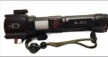 Waterproof Multifunction Laser LED Tactical Flashlight RL-2210 With 1Km Range And Long Lasting Backup Torch With Power Bank 8800mAh Rechargeable Cell Included. 