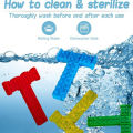 Sensory Chew Tubes Toys for Autistic Children T Shape Oral Motor Tool for kids. 