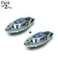 Pack of 2 Pcs - Water Candle Boat Toy For Kids and Boy Toys. 