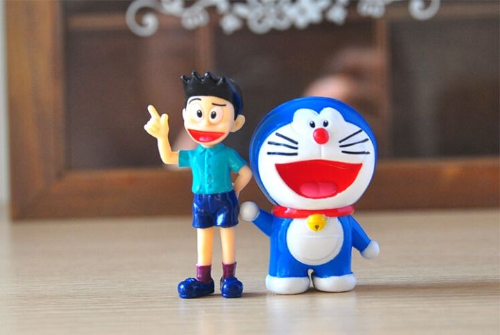 5Pcs/Lot%20Anime%20Cartoon%20Kawaii%20Doraemon%20Nobita%20Nobi%20Minamoto%20Shizuka%20PVC%20Action%20Figures%20Collectible%20Model%20Toy%20Doll%20Kids%20Gift%20-%20Image%202