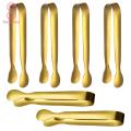 Mini Pliers for Kitchen 6pcs Stainless Steel Mini Tongs for Ice Desserts Appetizers Kitchen Food Serving Tongs for Small Serving Tongs. 
