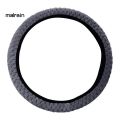 Mal Universal Winter Anti-Slip Soft Plush Car Steering Wheel Protected Cover Holder. 