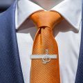 Men's Tie Clip Clips for Suit Formal Wear Holder Business Necktie Bar Alloy Pinch. 