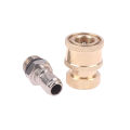 Pressure Washer Coupling For Garden Joints Replacement Parts 1/4 Quick Connector High Pressure Cleaning Machine Connector DXSEE. 