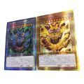 Yu Gi Oh Flash Cards MILLENNIUM BOX GOLD EDITION The Legendary Exodia Incarnate Rare Card Game Anime Collection Card Gift Toys. 