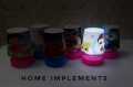 LED Plastic Cartoon Night Lamps For Kids. 