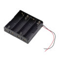 Battery Holder 18650 3.7v Lithium-ion cell Holder / Clips case / box cell box for DIY Projects or Making Your Own Powerbank hot sale - Black. 