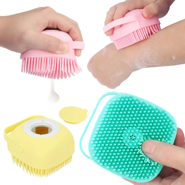 Silicone%20Bath%20Brush%20Body%20Shower%20Brush%20With%20Soap%20Dispenser%20Body%20Brush%20Body%20Scrubber%20Brush%20Bath%20and%20Sponge%20Shower%20Brush%20and%20Body%20Massager,%20Baby%20Shower%20Brush,%20Shampoo%20and%20Gel%20Dispenser,%20Loofah%20Brush,%20Body%20Cleaning%20Scrubber%20for%20Man,%20Women%20and%20Children,%20Pets%20-%20Image%202