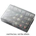 Jewelry Box Large Capacity Dual Layer Jewelry Organizer Desktop Decor. 