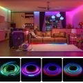 FCOB LED Light Strip Pixel Addressable 630 720 LEDs RGB Dream Full Color 12mm DC12V 24V WS2812B High Density Flexible COB Lights. 
