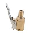 Clamp Car Accessories Brass Car Auto Tyre Wheel Connector Adapter Compressor Valve Clip Tire Air Chuck. 