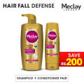 Meclay London Hair Fall Defense Shampoo 660ml + Conditioner 180ml Pair. 