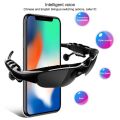 Stereo Earphones Wireless Headset with Mic Glasses Sunglasses for Driving Cycling Sports Noise Reduction Headphones. 